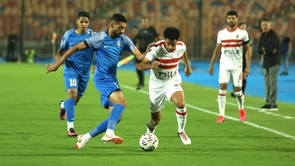 “الموج الأزرق يتفوق”.. سموحة يتقدم على الزمالك بهدفين في الشوط الأول