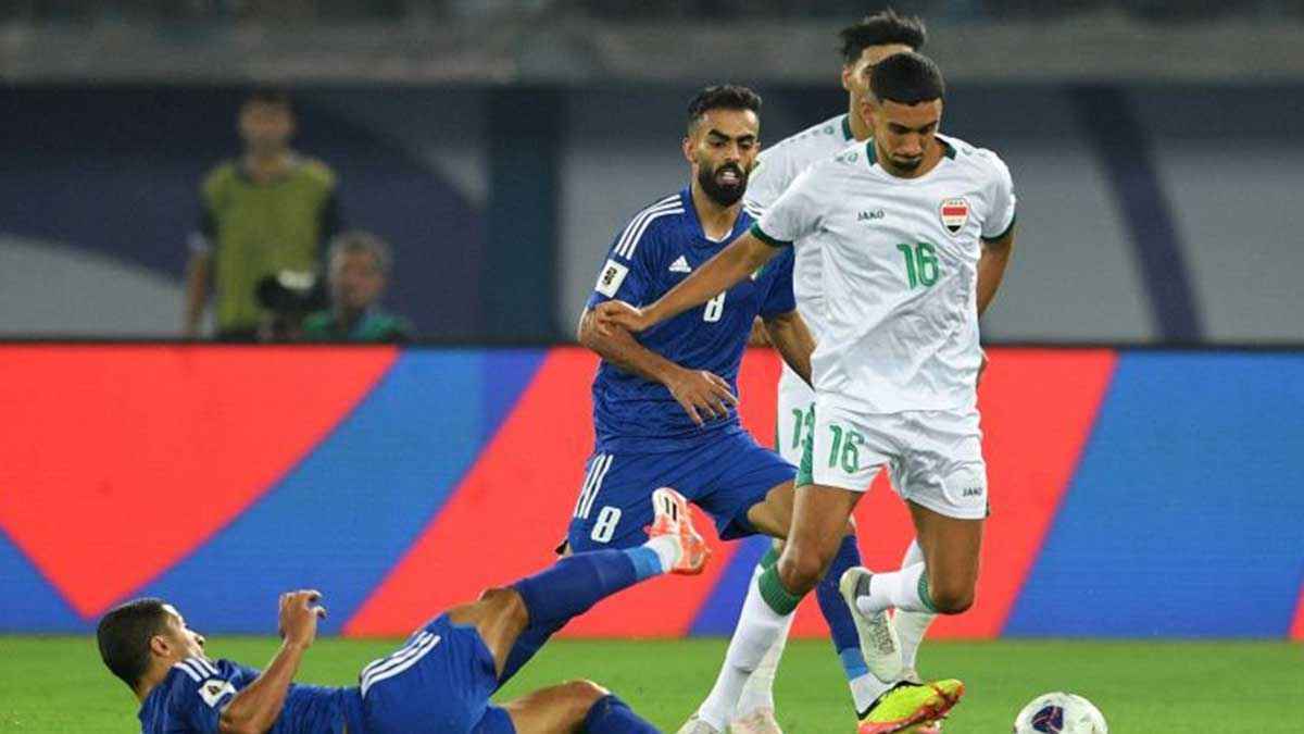 القناة الناقلة لمباراة العراق والكويت اليوم في تصفيات آسيا المؤهلة لكأس العالم 2026